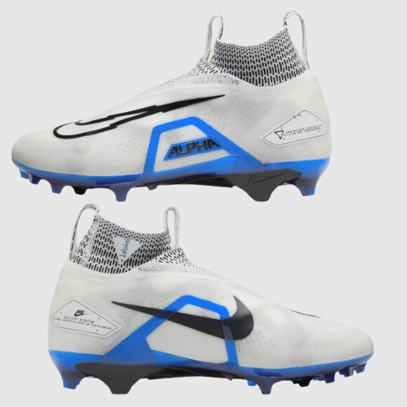 Nike Alpha Menace Elite 3 Football Cleats Men\'s Size 11.5 CT6648-101